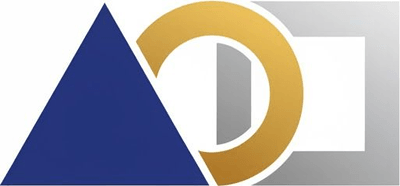 Стилизованный логотип ювелирной компании Золото 57, геометрическая форма, чистый современный дизайн.